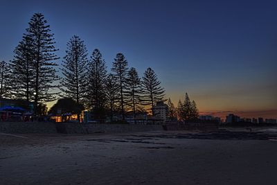 Scenic view of sky at sunset