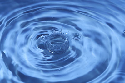 Full frame shot of rippled water