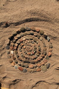 Full frame shot of sand
