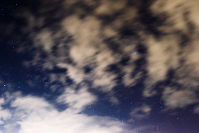 Low angle view of sky