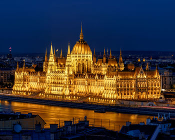 The hungarian parliament building, budapest