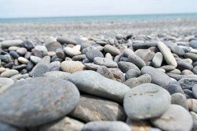 Stones on beach