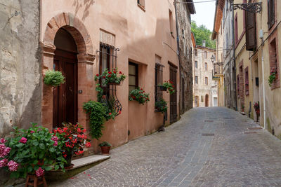 Street amidst buildings in city