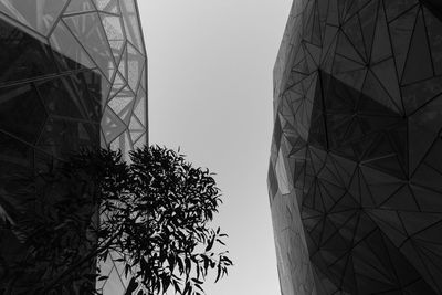 Low angle view of building against sky