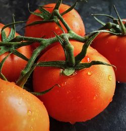 Close-up of red tomatoes