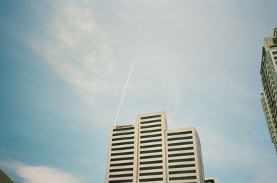 Low angle view of building against sky