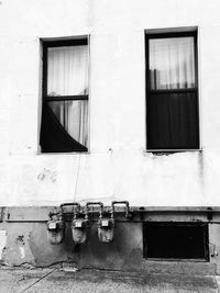 Interior of abandoned building