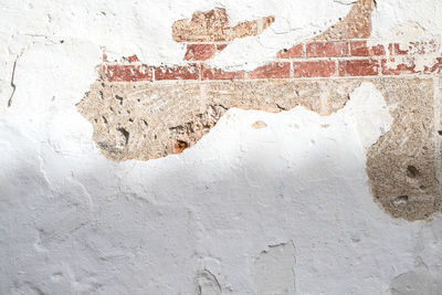 Full frame shot of weathered wall