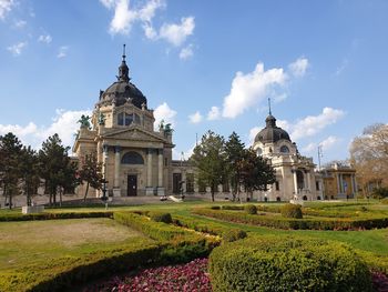 View of historical building against sky