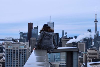 Skyscrapers in city