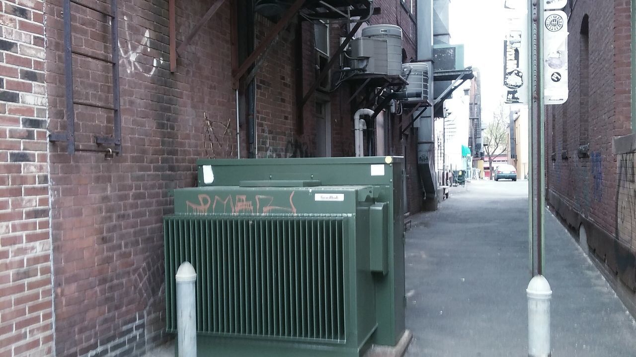 STREET AMIDST BUILDINGS