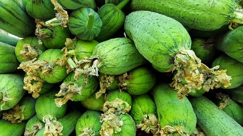 Full frame shot of fruits for sale in market