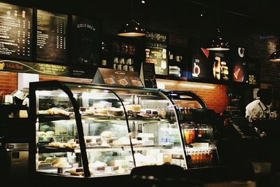 People in restaurant