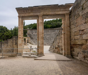 View of historical building