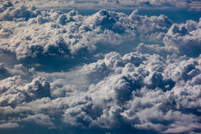 Low angle view of clouds in sky