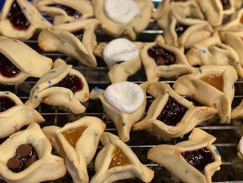 Full frame shot of cookies