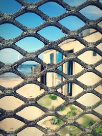 Full frame shot of chainlink fence