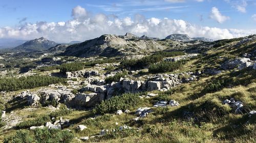 Panoramic view of landscape against sky