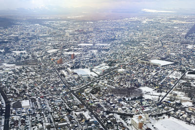 Aerial view of cityscape