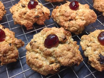 Close-up of cookies