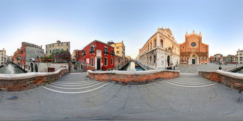 View of buildings in city