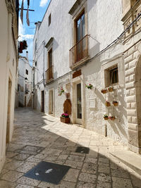 Street amidst buildings in city