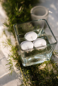 Close-up of drink on table