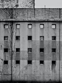 Low angle view of old building