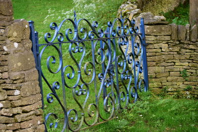 Close-up of stone wall