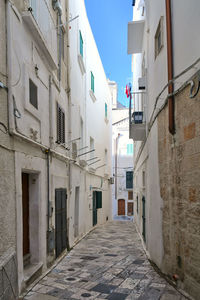 Street amidst buildings in town