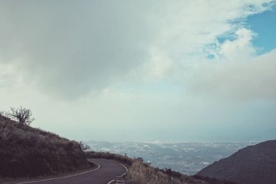 Panoramic view of sea against sky