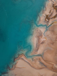 Coastal landscape in patagonia.