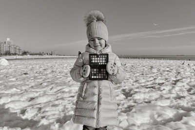 My assistant holding a color calibration chart