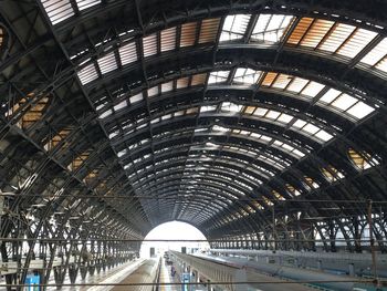 Interior of railroad station