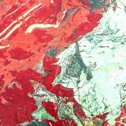 Full frame shot of red brick wall