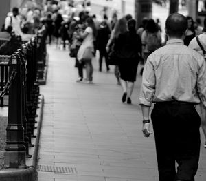 People standing in shopping mall