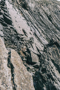 Full frame shot of rocky mountain