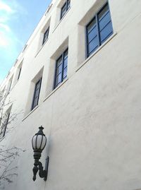 Low angle view of building against sky