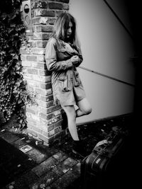 Full length of young woman