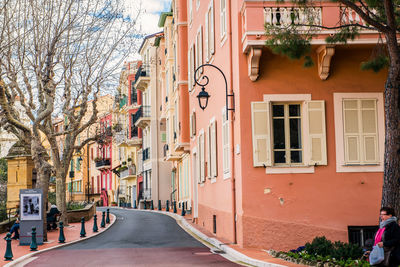 Street amidst buildings in city