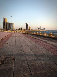 View of city at waterfront