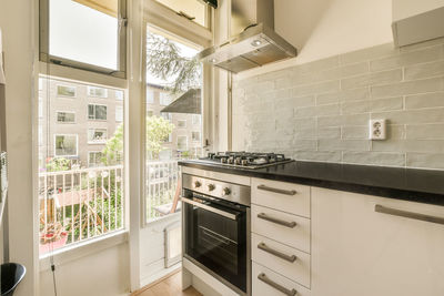 Interior of kitchen