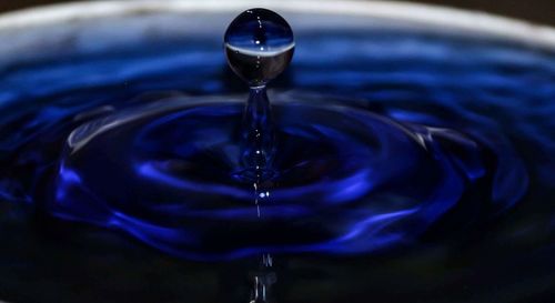 Close-up of water drop