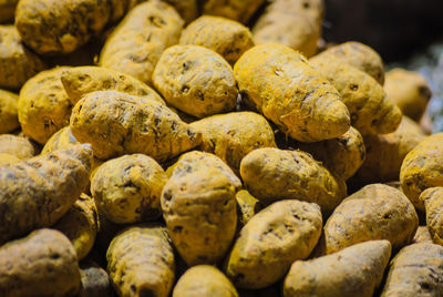 Close-up of vegetables for sale in market