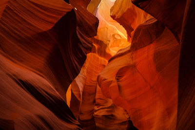 Full frame shot of rock formation