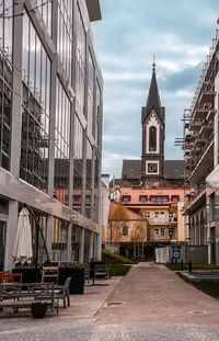 Buildings in city