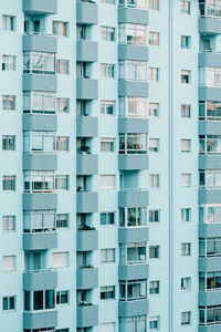 Full frame shot of residential building