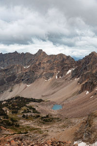 Grand teton mountain range 