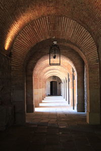 Corridor of building