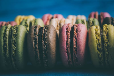 Close-up of multi colored candies